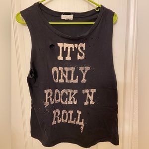 It’s Only Rock N Roll tank